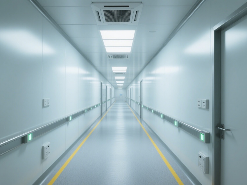 合肥電子光學(xué)凈化車間凈化裝修效果分享